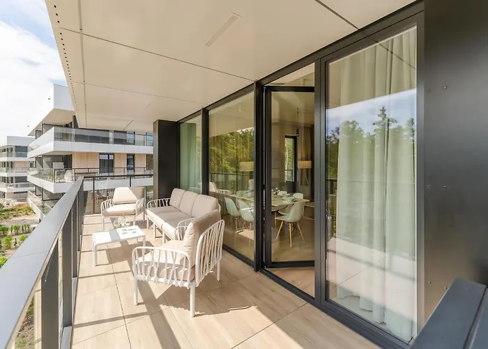 Chilliapartamenty - Designer Z Duzym Tarasem W Shellter & Kolo Kolobrzegu Apartamento *